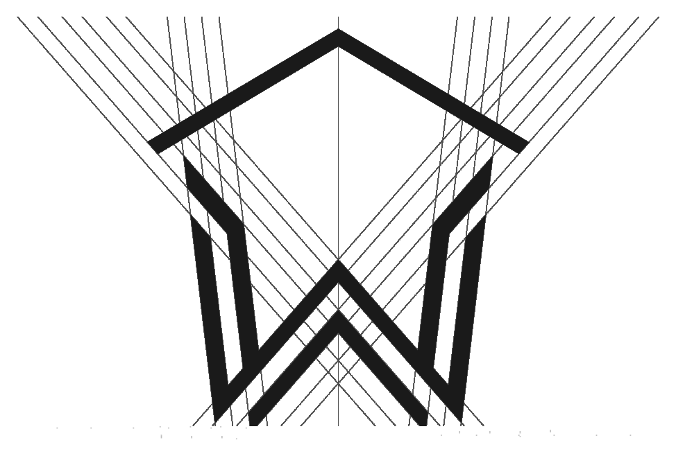 White and Wood logo symbol